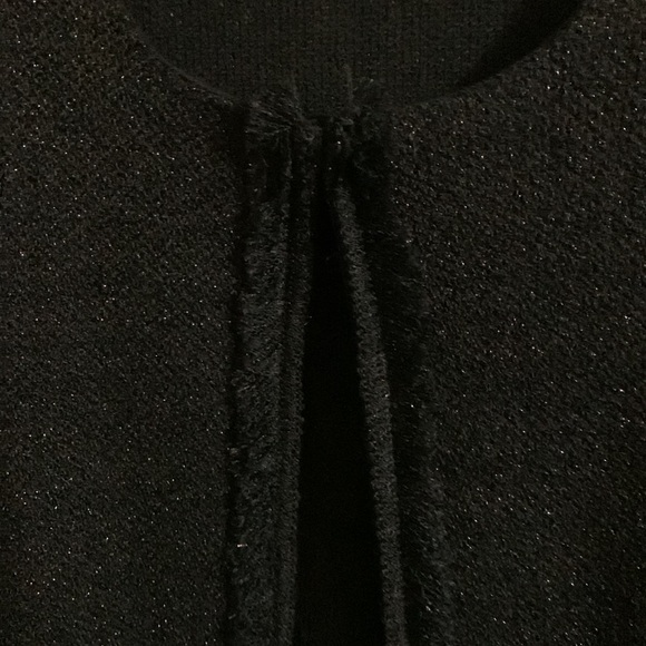 Ming Wang shimmer cardigan 3/4 sleeves S